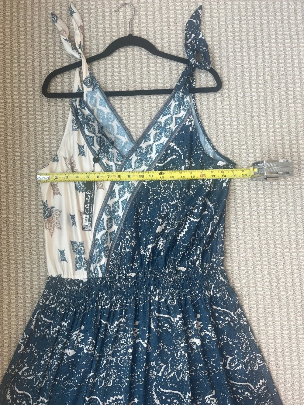 NWT Charlie B Sleeveless Floral Summer Dress Size XL - Picture 4 of 7